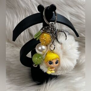Disney Tinkerbell Doorables Keychain/Bag Charm Handmade